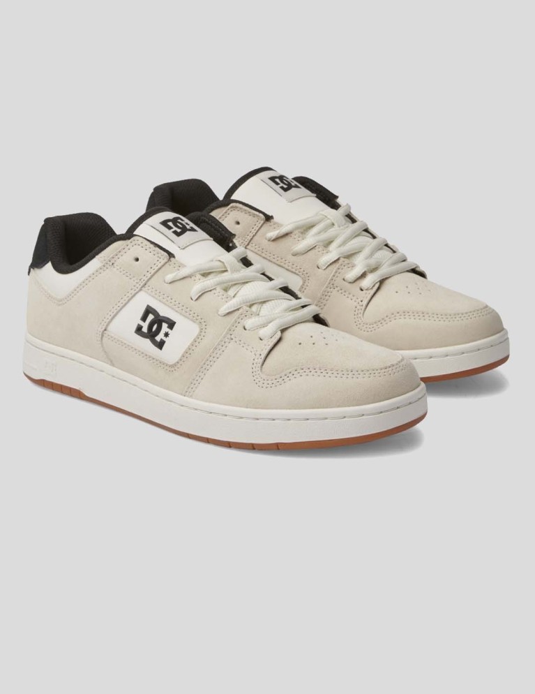 Zapatillas skate DC manteca 4 s natural white